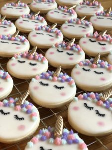 Unicorn Cookies (Round)